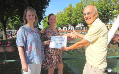 Cheque voor Kinderhulp Afrika